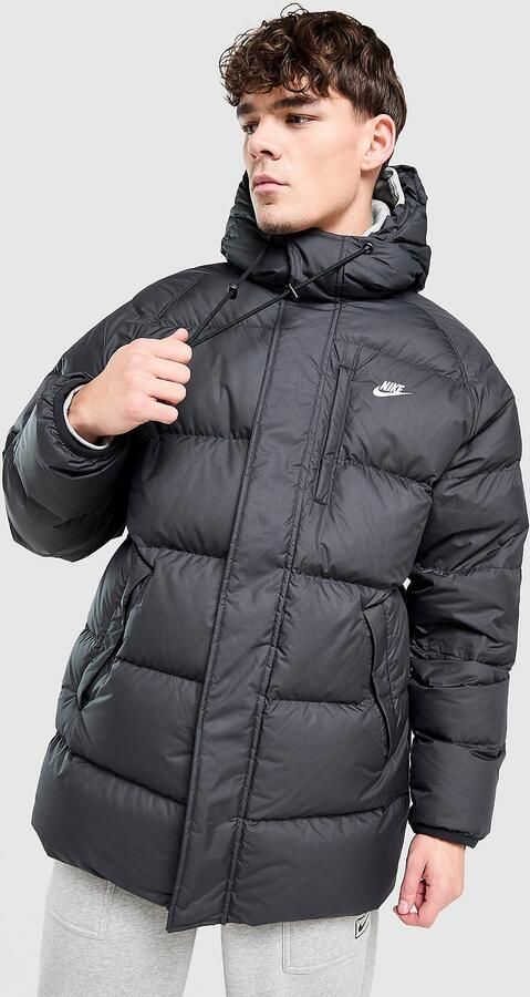 Nike Foundation Parka Jacket Zwart- Heren Zwart