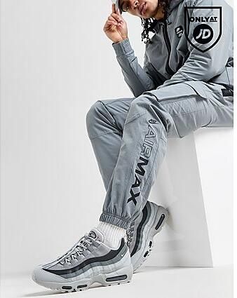 Nike Geweven cargobroek voor heren Sportswear Air Max Cool Grey- Heren Cool Grey
