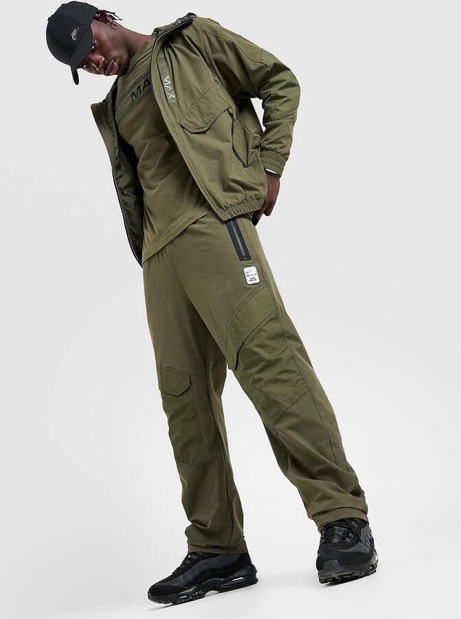 Nike Geweven cargobroek voor heren Sportswear Air Max Groen- Heren Groen