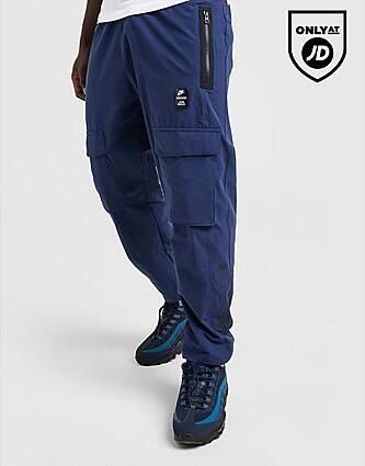 Nike Geweven cargobroek voor heren Sportswear Air Max Midnight Navy- Heren Midnight Navy
