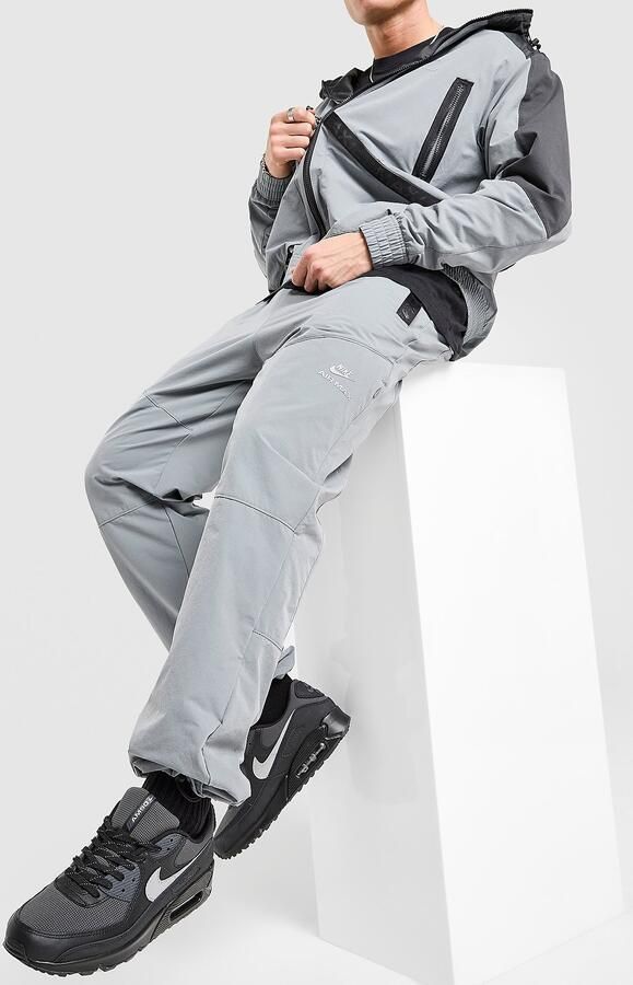 Nike Geweven herenbroek Sportswear Air Max Grijs- Heren Grijs