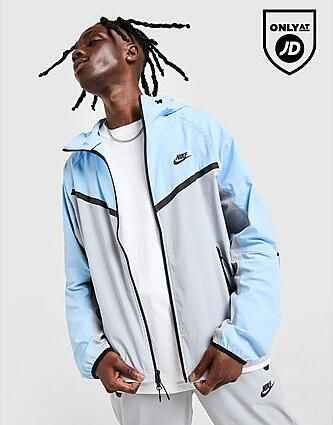 Nike Geweven Windrunner herenjack met rits over de hele lengte Tech Wolf Grey- Heren Wolf Grey