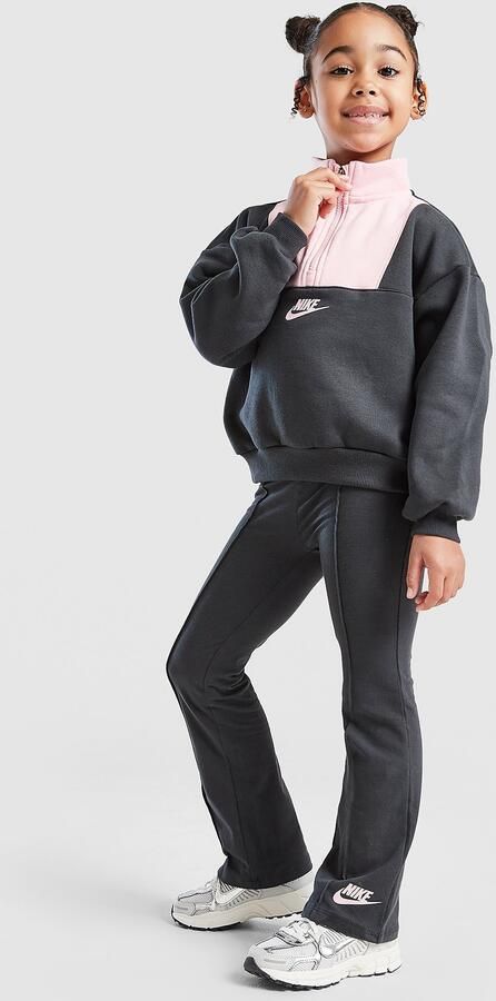 Nike ' 1 4 Zip Colour Block Tracksuit Children Grijs Kind Grijs