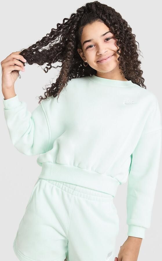 Nike ' Club Boxt Crew Sweatshirt Junior Groen Kind Groen