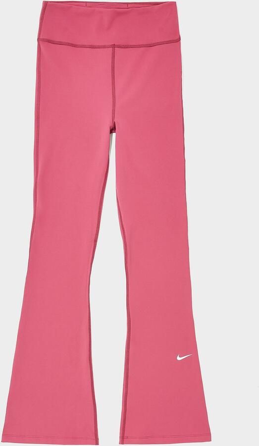 Nike Girls' One Flared Leggings Junior Roze- Dames Roze