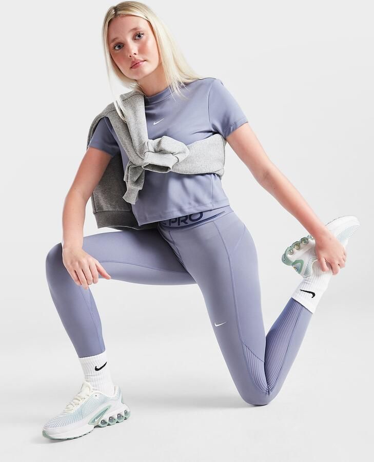 Nike ' Pro Sport Leggings Junior Blauw