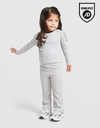 Nike ' Ribbed Flare Tracksuit Infant Grey Kind Grey
