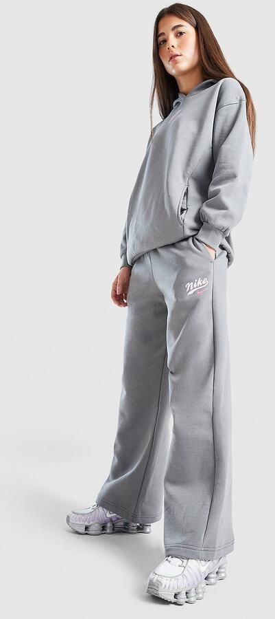 Nike ' Wide Leg Joggers Junior Grijs Kind Grijs