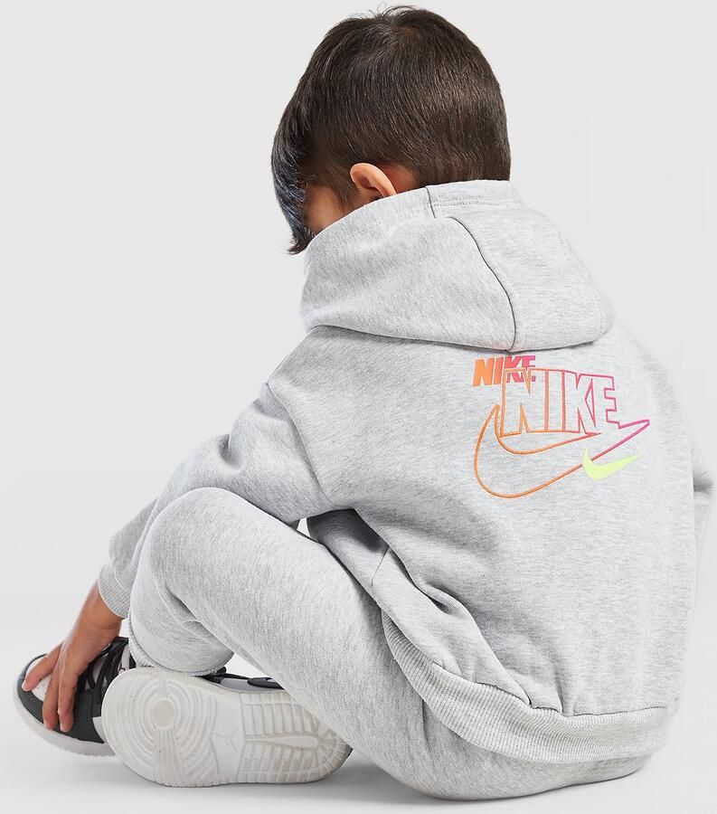 Nike Glow Repeat Swoosh Hoodie Infant Grijs Kind Grijs