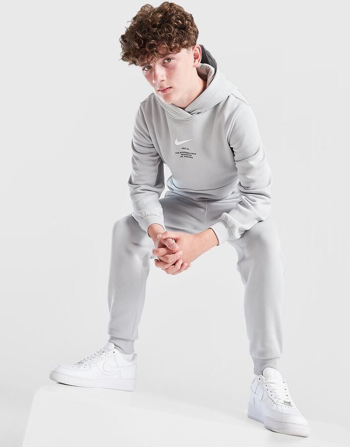 Nike Graphic Hoodie Junior Grijs