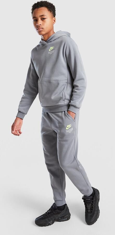 Nike Graphic Joggers Junior Grijs