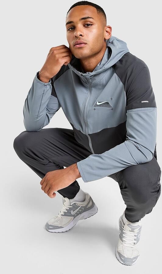 Nike Grid Jacket Grijs- Heren Grijs