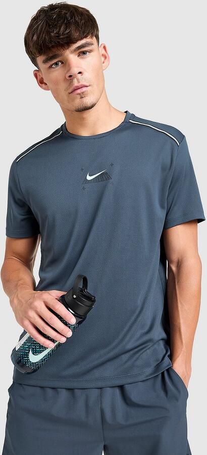Nike Grid T-Shirt Blauw- Heren Blauw