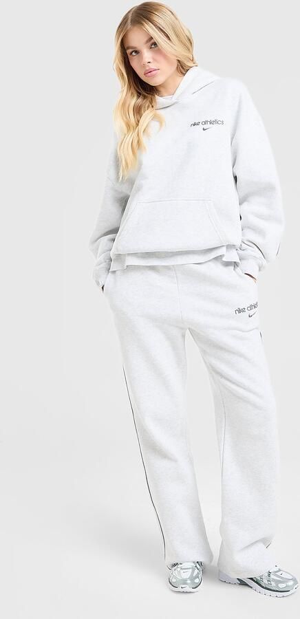 Nike Gym Life Swoosh Fleece Joggers Grijs- Dames Grijs