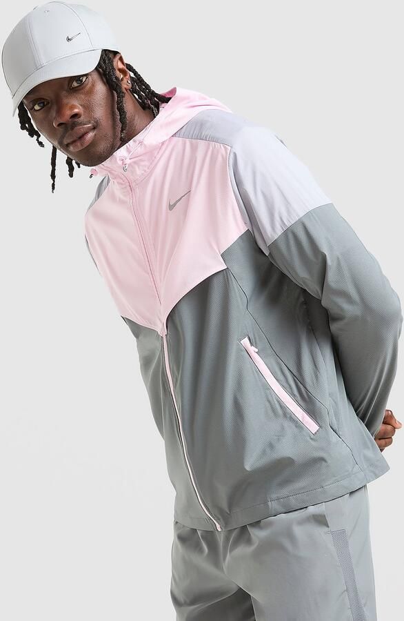 Nike Hardloopjack voor heren Impossibly Light Windrunner Grijs- Heren Grijs