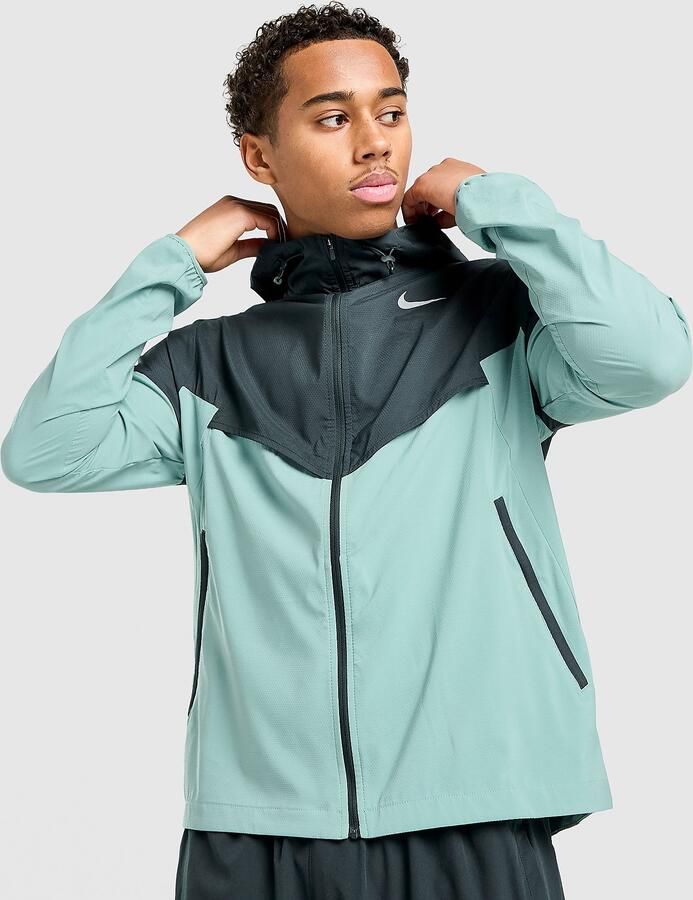 Nike Hardloopjack voor heren Impossibly Light Windrunner Groen- Heren Groen
