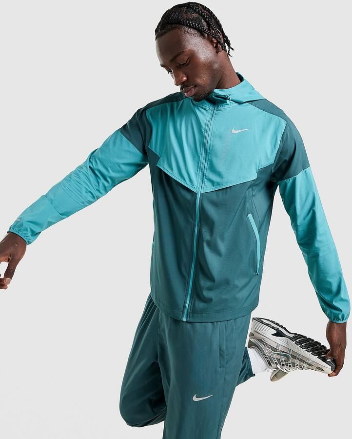 Nike Hardloopjack voor heren Impossibly Light Windrunner Groen- Heren Groen