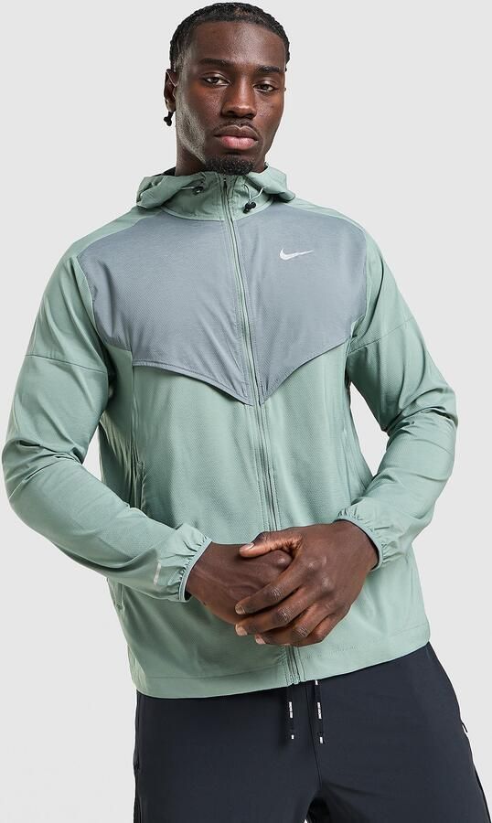 Nike Hardloopjack voor heren Impossibly Light Windrunner Groen- Heren Groen