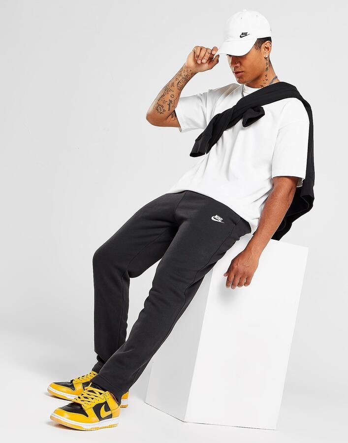 Nike Herenbroek Sportswear Club Fleece Zwart- Heren Zwart