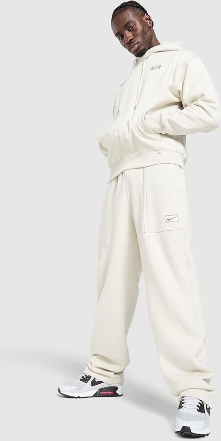 Nike Herenbroek van fleece met open zoom Sportswear Grijs- Heren Grijs