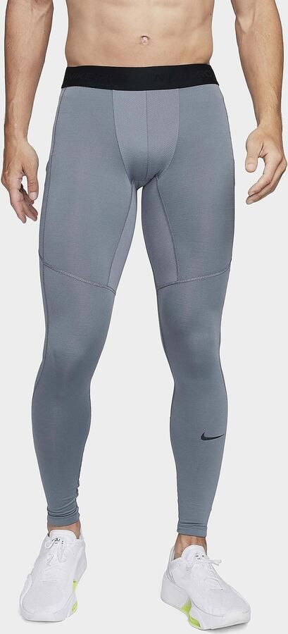 Nike Herentights Pro Warm Grijs- Heren Grijs