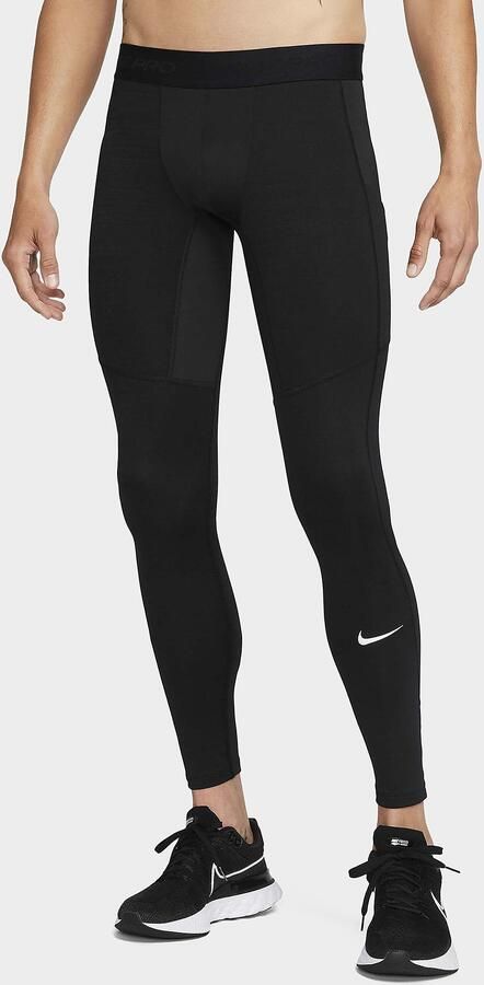 Nike Herentights Pro Warm Zwart- Heren Zwart