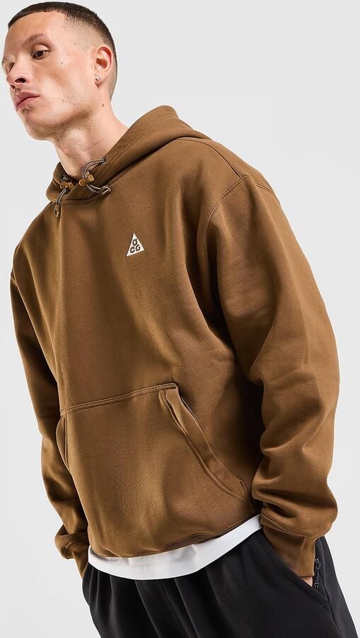 Nike Hoodie ACG 'Tuff Fleece' Bruin- Heren Bruin