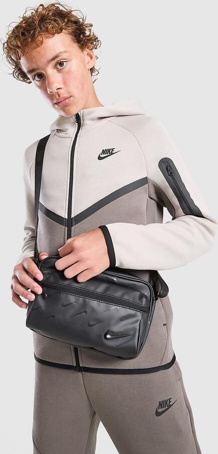 Nike Hoodie met rits voor kids Sportswear Tech Fleece Bruin