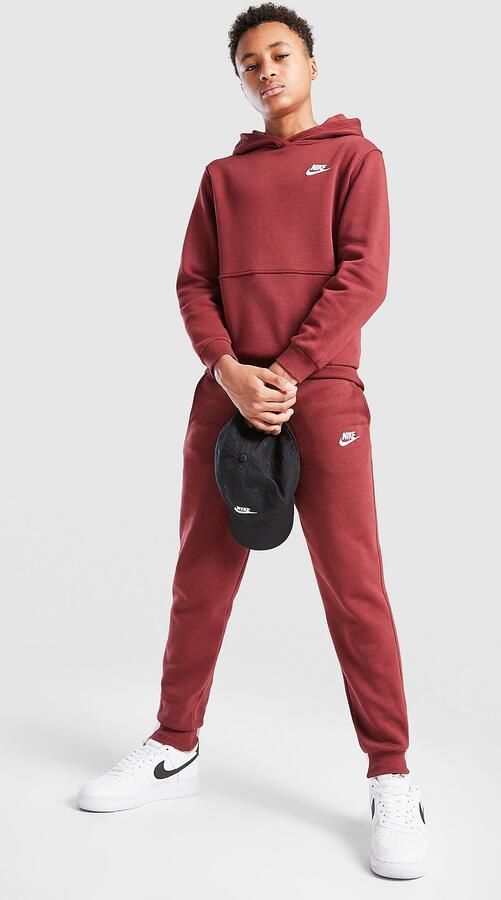 Nike Sportswear Club Fleece Hoodie Unisex Hoodies & Sweaters rood Kleding - Foto 4