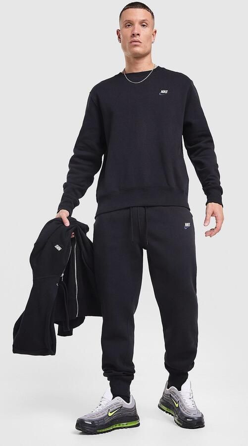 Nike Joggingbroek van fleece voor heren Sportswear Club Zwart- Heren Zwart