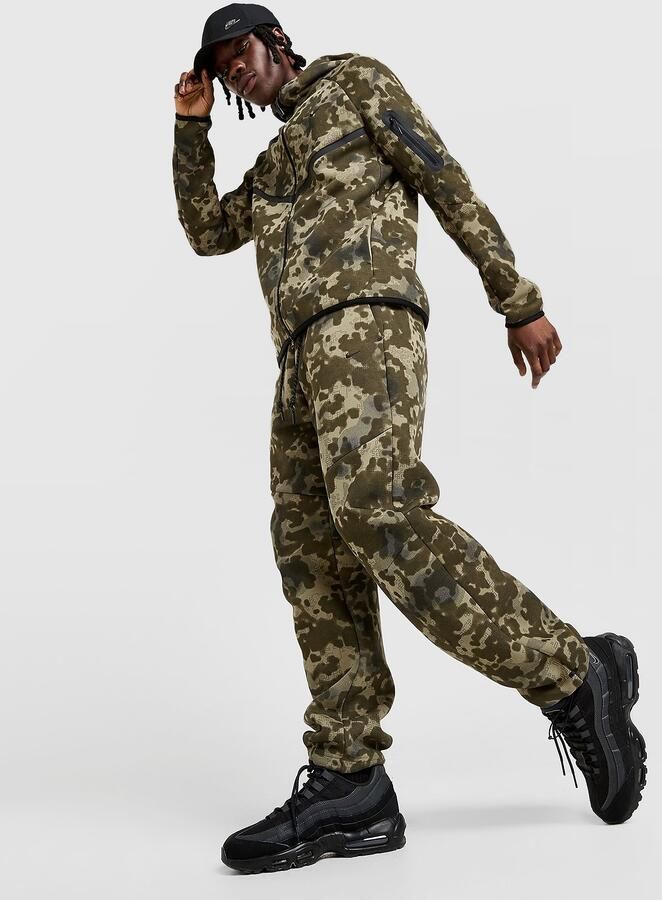 Nike Tech Fleece Open-Hem Camo Pants Men Trainingsbroeken camouflage Maat XL Kleding - Foto 4