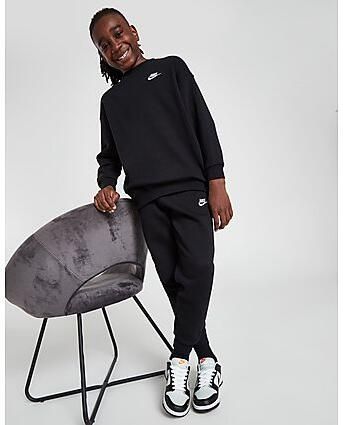 Nike Sportswear Club Fleece Jogger Trainingsbroeken Kids black white maat: 158 beschikbare maaten:137 158 170 - Foto 4