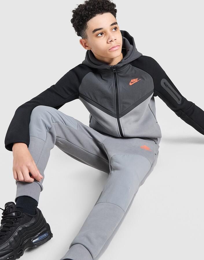 Nike Joggingbroek voor kids Sportswear Tech Fleece Grijs