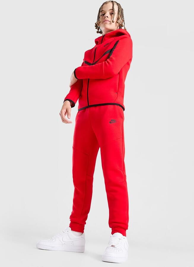 Nike sbroek Sportswear Tech Fleece Rood Kind Rood