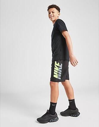 Nike Large Logo Swim Shorts Junior Black Kind Black