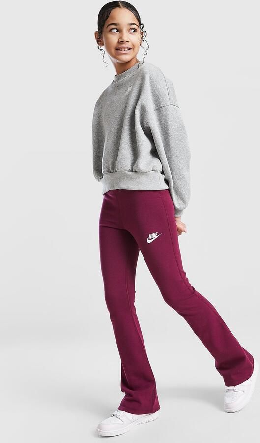 Nike Legging met hoge taille en wijde pijpen voor Sportswear Classic Roze