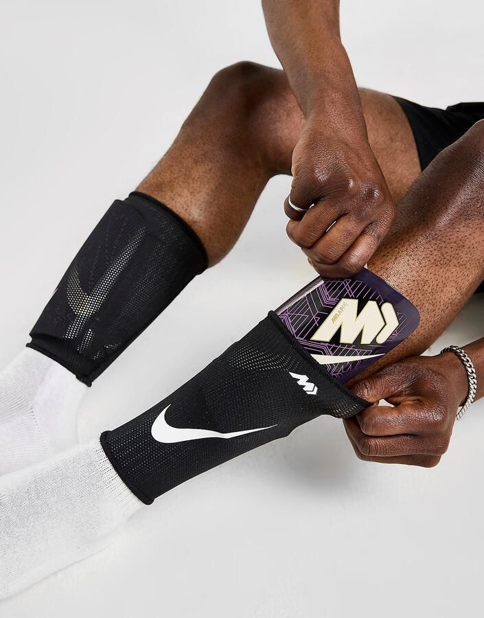 Nike Mercurial Lite Kylian Mbappe Shin Guards Paars- Dames Paars
