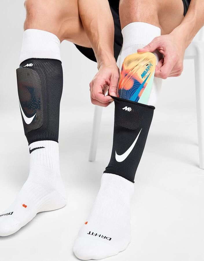 Nike Mercurial Lite Kylian Mbappe Shin Guards Wit- Dames Wit