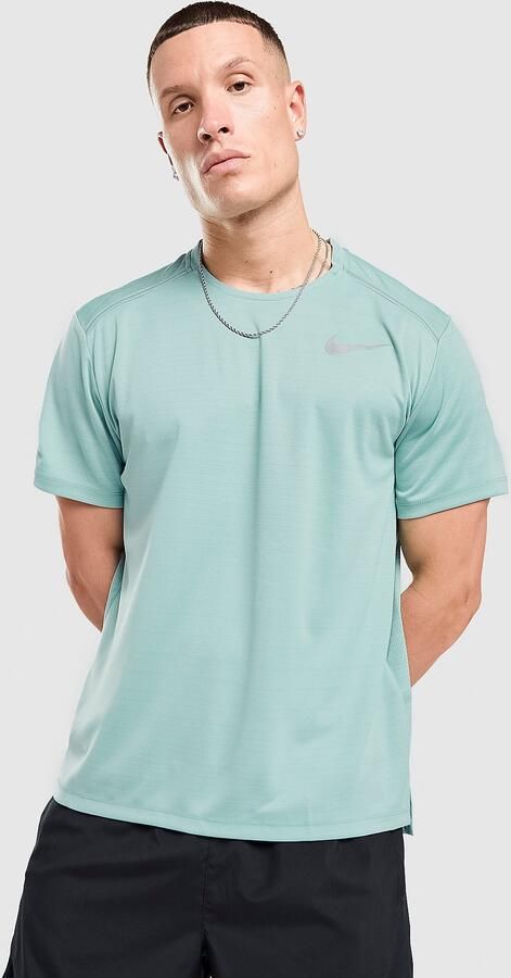 Nike Miler 1.0 T-Shirt Blauw- Heren Blauw