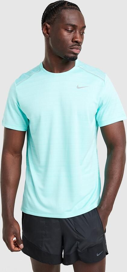 Nike Miler 1.0 T-Shirt Blauw- Heren Blauw