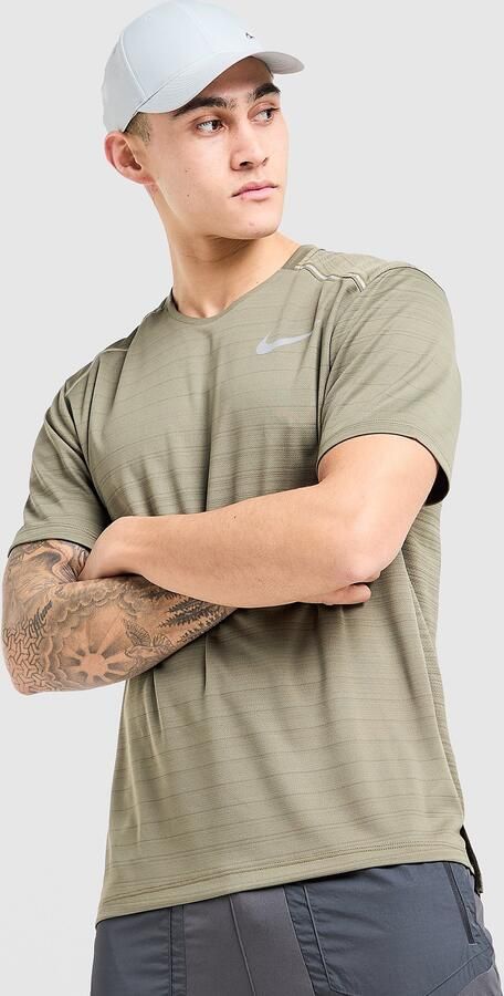 Nike Miler 1.0 T-Shirt Groen- Heren Groen