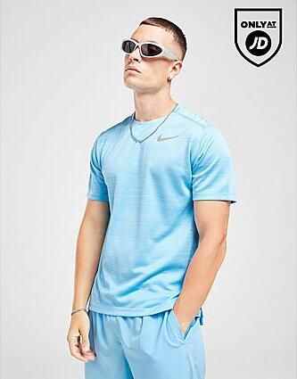 Nike Miler 1.0 T-Shirt Light Blue- Heren Light Blue