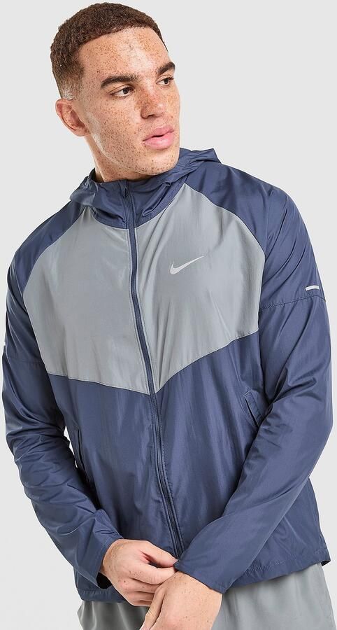 Nike Miler 2.0 Jacket Blauw- Heren Blauw