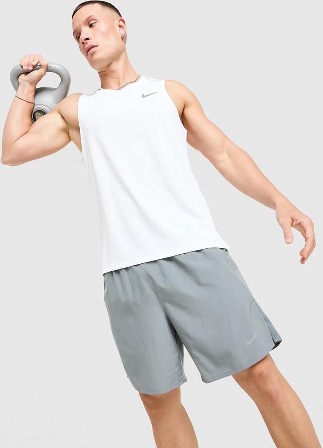 Nike Miler Tanktop Heren Wit- Heren Wit