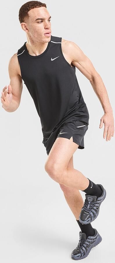 Nike Miler Tanktop Heren Zwart- Heren Zwart