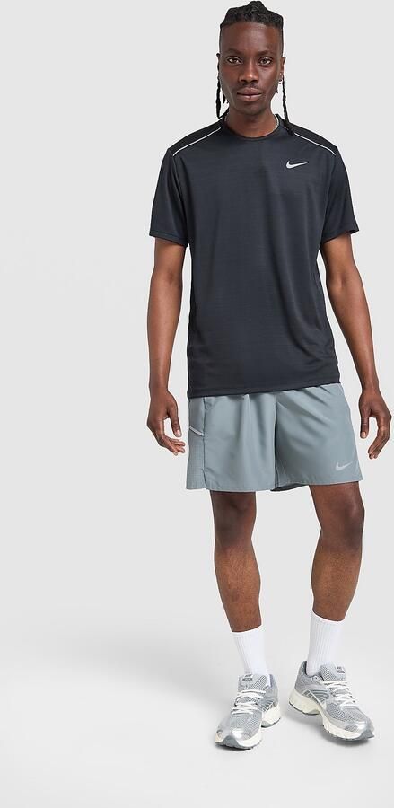 Nike Miler Unlined Shorts Grijs- Heren Grijs