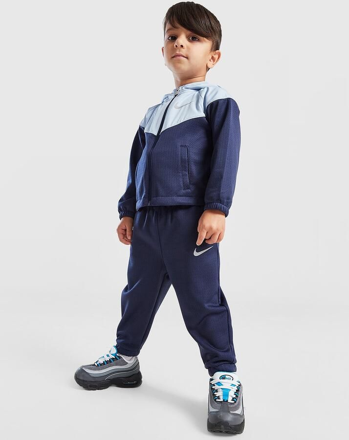 Nike Miler Woven Full Zip Tracksuit Infant Blauw Kind Blauw
