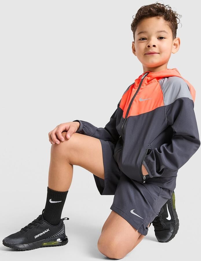 Nike Miler Woven Set Children Zwart