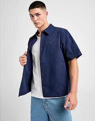 Nike Overhemd met korte mouwen en knoopsluiting voor heren Club Obsidian- Heren Obsidian