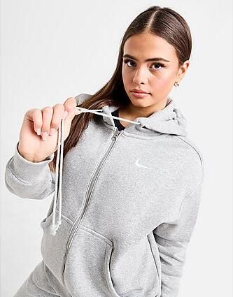 Nike Sportswear Phoenix Fleece Oversized Full-zip Hoodie Hooded vesten Kleding dk grey heather sail maat: XS beschikbare maaten:XS M L XL - Foto 4